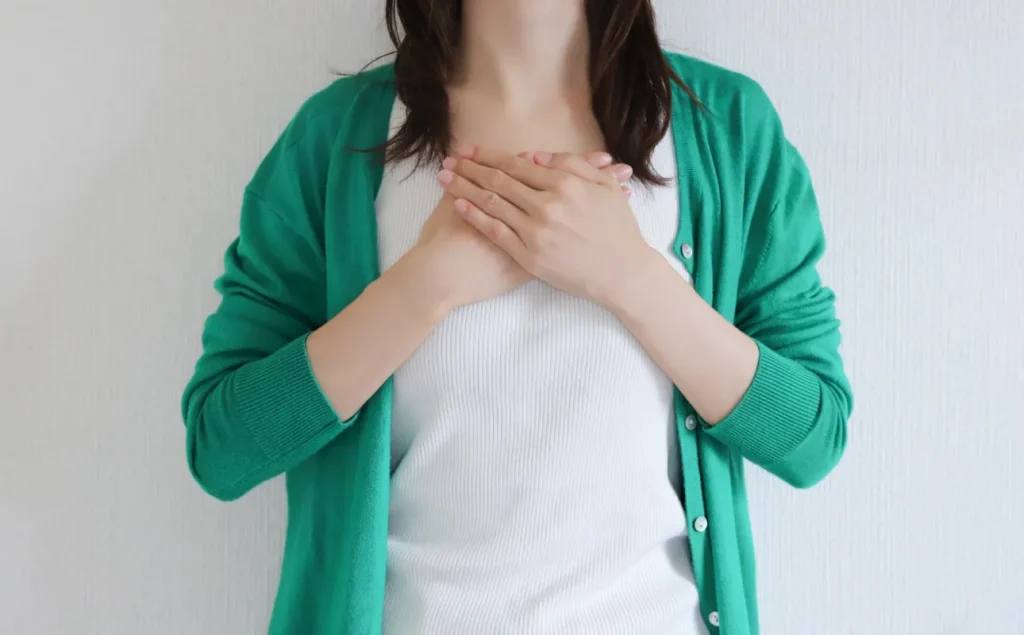 心が楽になった女性