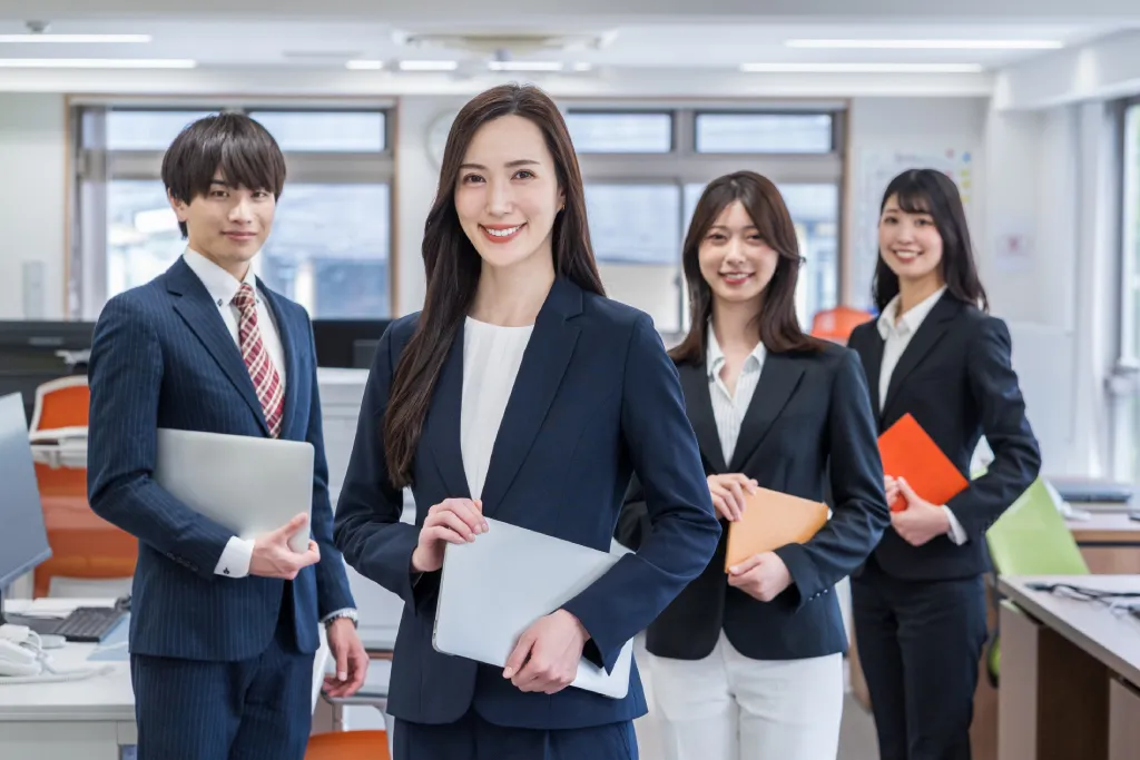 優秀な女性マネージャーを筆頭とするチーム