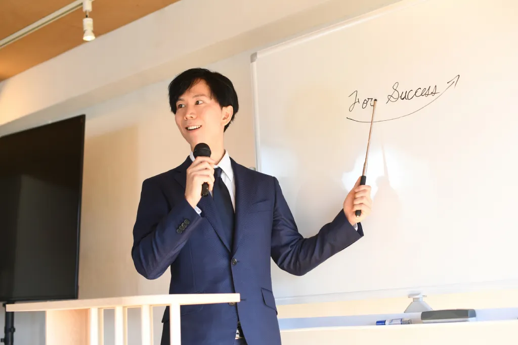 アンカリング効果を上手に使うセミナー講師